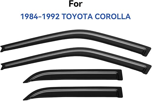 Miniatura 94 de Visores protectores de lluvia para ventana, deflectores de viento de canal exterior