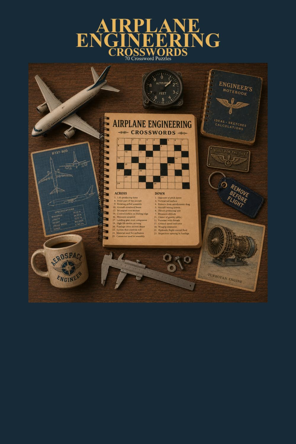 Airplane Engineering Crosswords 70 Crossword Puzzles