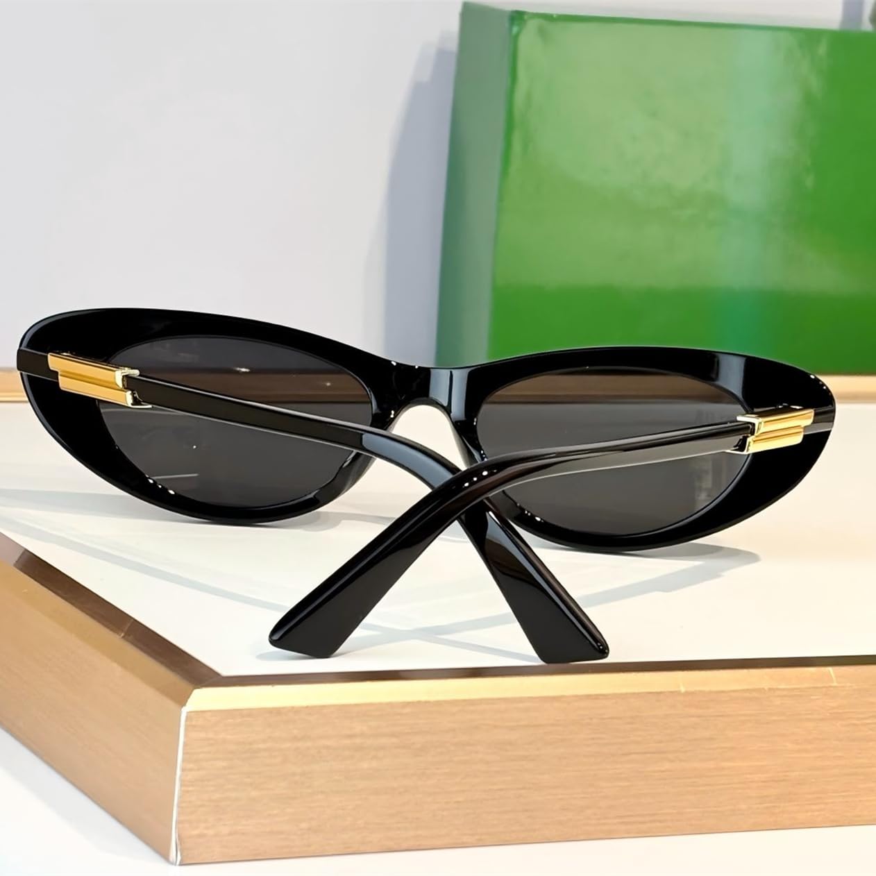 Occhiali da sole in acetato e lega per uomo e donna moda Uv400 retrò