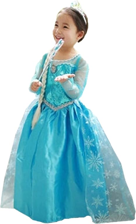 ELSA \u0026 ANNA Princess Costumes for Girls 