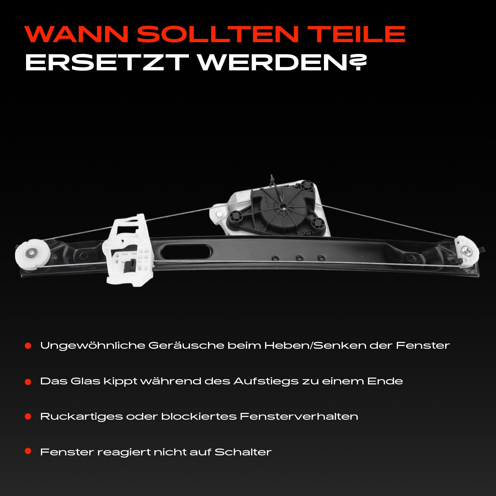 Frankberg Fensterheber Hinten Rechts Kompatibel mit 3er E90 E91 316 318 320 325 330 335 Limousine Kombi 2004-2012 51357140590