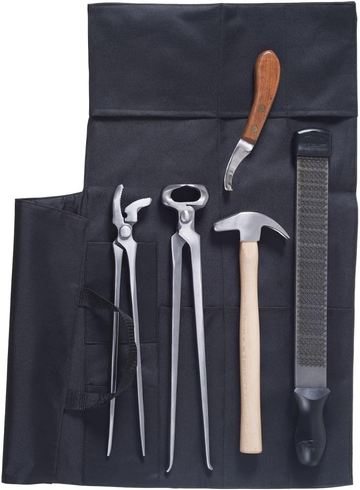 Tough 1 Professional 7 Piece Farrier Kit with Bag