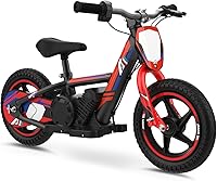 AIII Kids Electric Balance Bike: 150W Brushless Motor, 10 MPH Max Speed, 24V Detachable Battery, Lightweight 23lbs for Ages 3-6