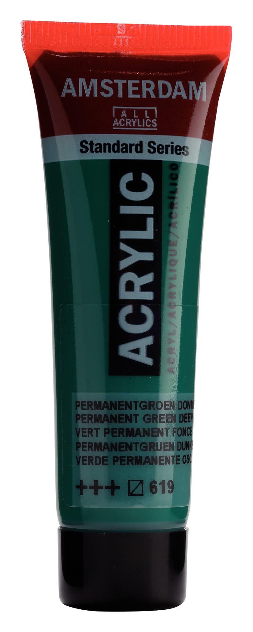 Amsterdam Permanent Green Deep Standard Series Acrylic Tube 20Ml 619 (17046190)