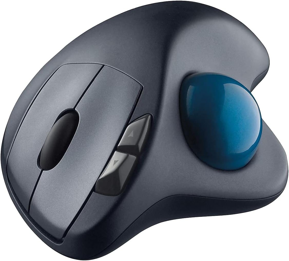 Logitech, LOG910001799, M570 Wireless Trackball Mouse, 1, Dark Gray