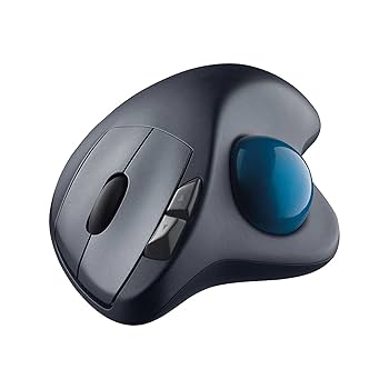ジャンク　Logitech M570 ワイヤレストラックボール ハードオフから救出「Logicool ワイヤレスマウス トラックボール