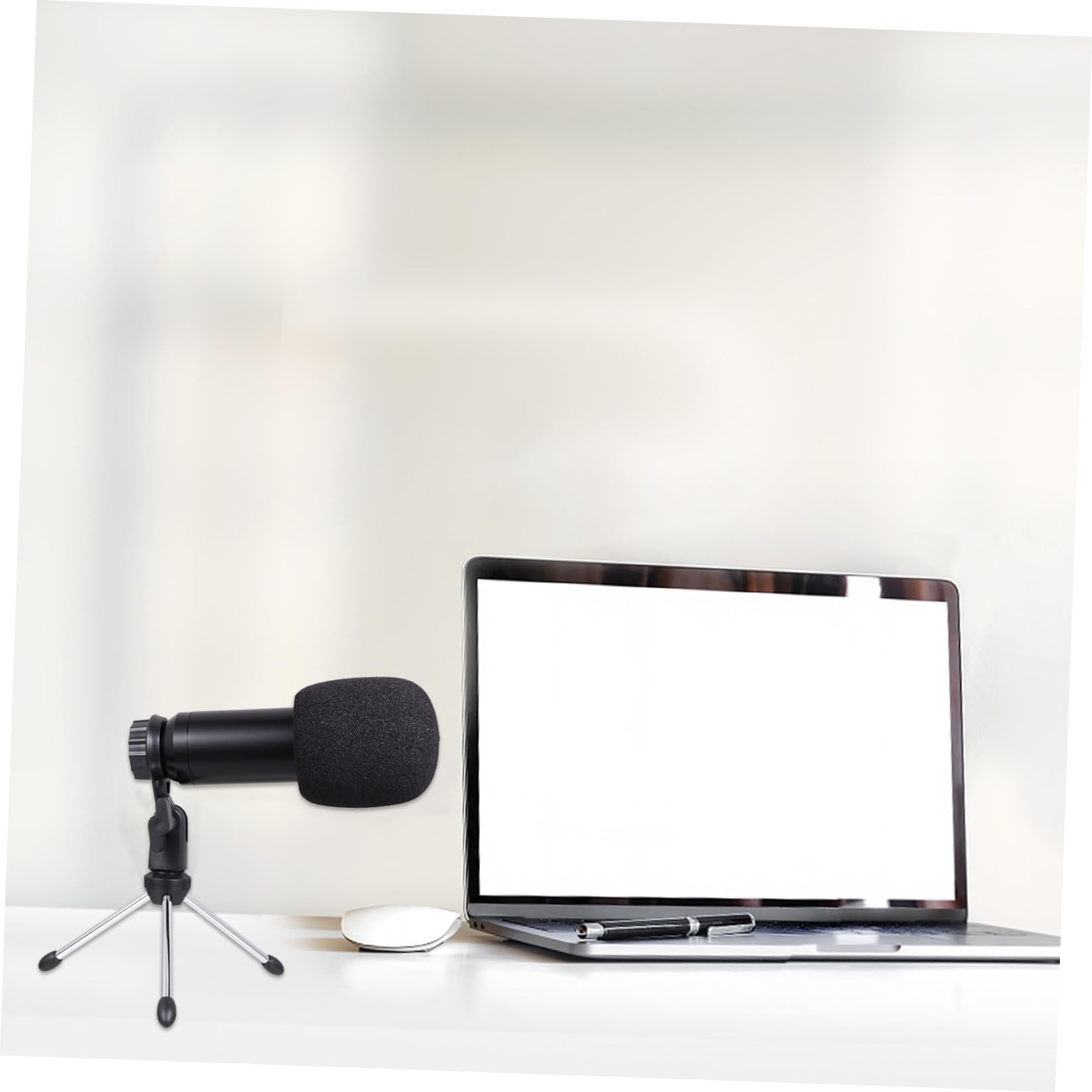 BESPORTBLE 1Satz USB Kondensatormikrofon mit Verstellbarem Teiliges für PC und Laptop USB Kabel Mikrofonabdeckung und Halterung für Live Übertragungen