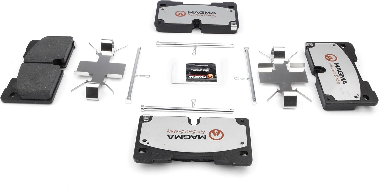 MAGMA Pro-Series PSD2173C Ceramic Brake Pads, Front
