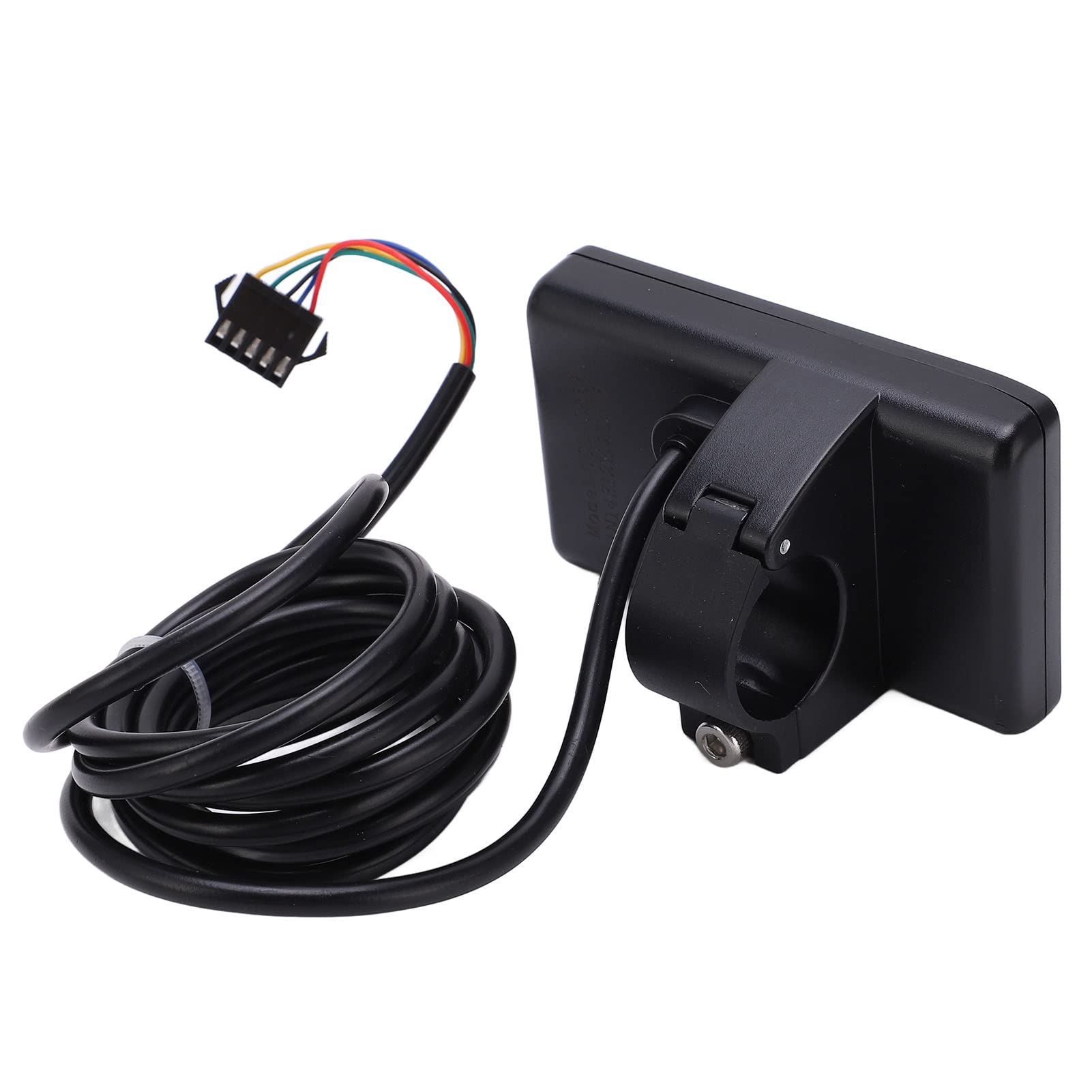 BuyWeek Ordinateur de Vélo, S866 Compteur de Vitesse de Vélo Électrique 24V 36V 48V Panneau de Commande de Scooter Électrique Compteur d'Affichage LCD avec Prise SM