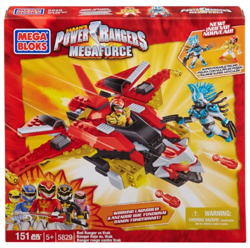 Mega Bloks Power Rangers Megaforce Red Ranger vs. Vrak Mega Bloks Power Rangers Megaforce Red Ranger vs. Vrak