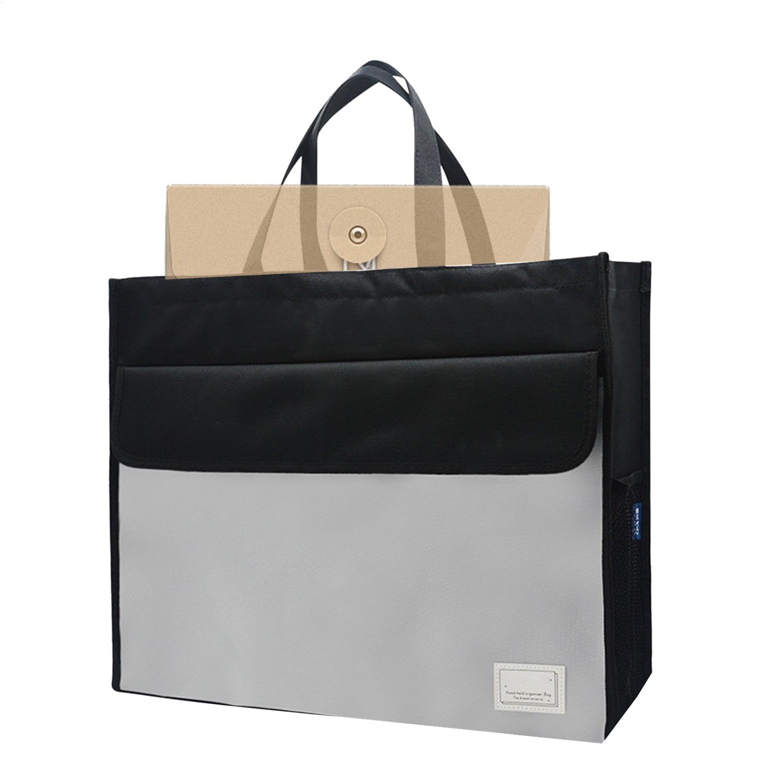 Rangement de documents portable A3 grand sac fourre-tout - 8
