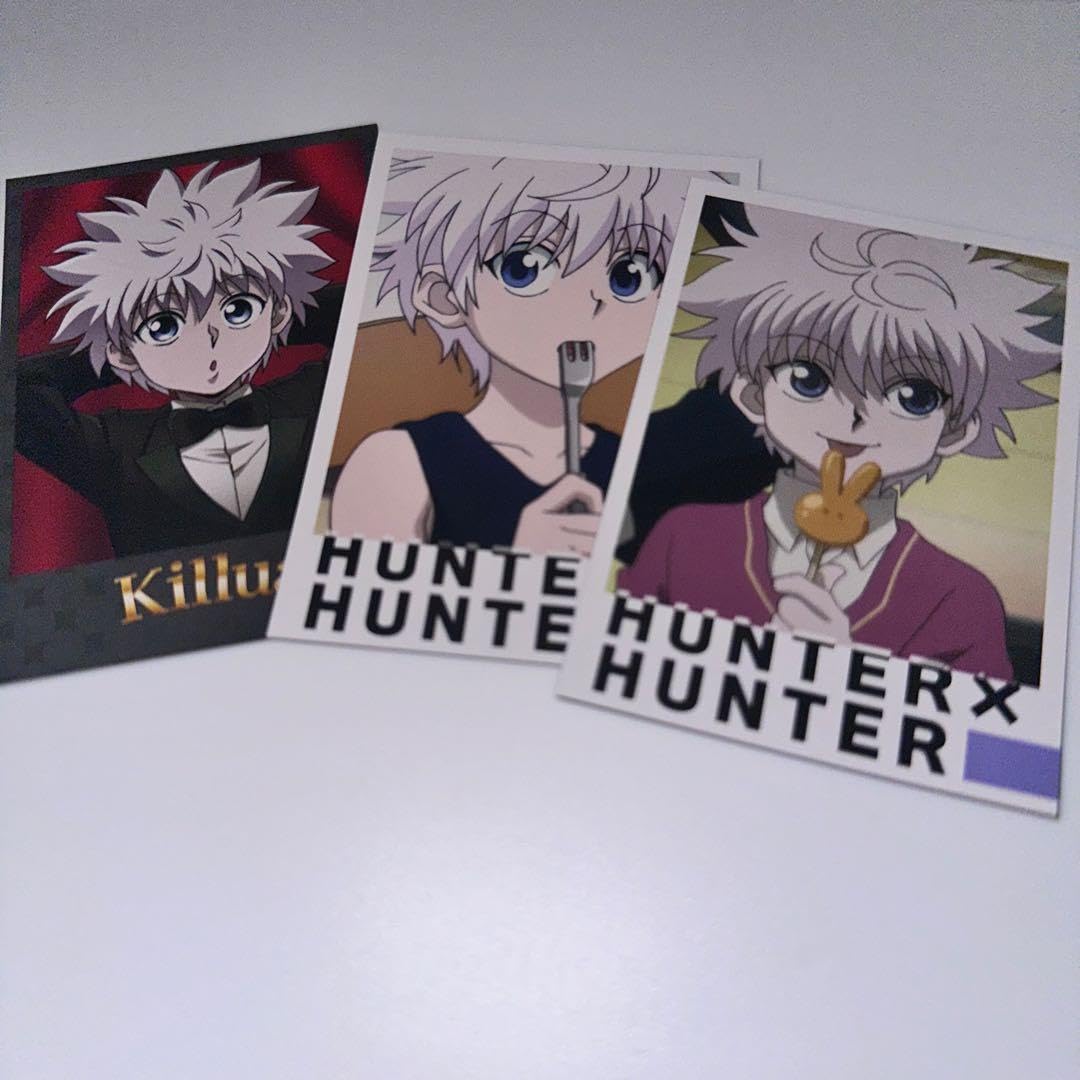 HUNTER×HUNTER インスタントフォト風ブロマイド　キルア Amazon.co.jp: ジャンフェス ハンターハンター THEキャラ インスタント