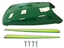 Kumar Bros USA New Upper Hood with LH & RH Decal Set Compatible with JohnDeere LT133 LT155 LT166 LTR155 LTR166