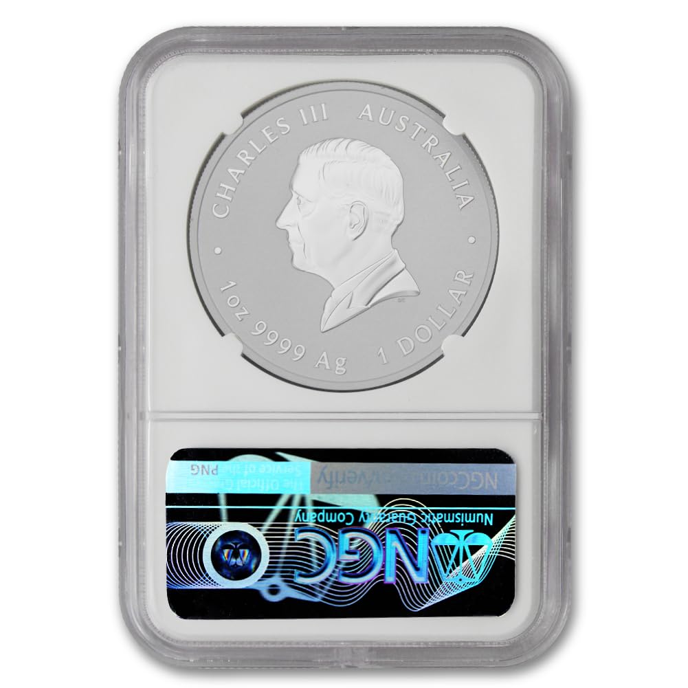 2026 P 1 oz Australian Silver Lunar Year of the Horse Coin Gem Uncirculated (First Releases - Lunar Label) $1 NGC GEMUNC