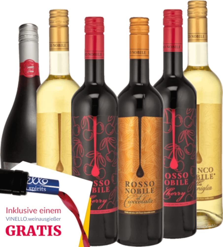 6er Probierpaket - Frühlingsgefühle auf die Nobile Art von Rosso Nobile