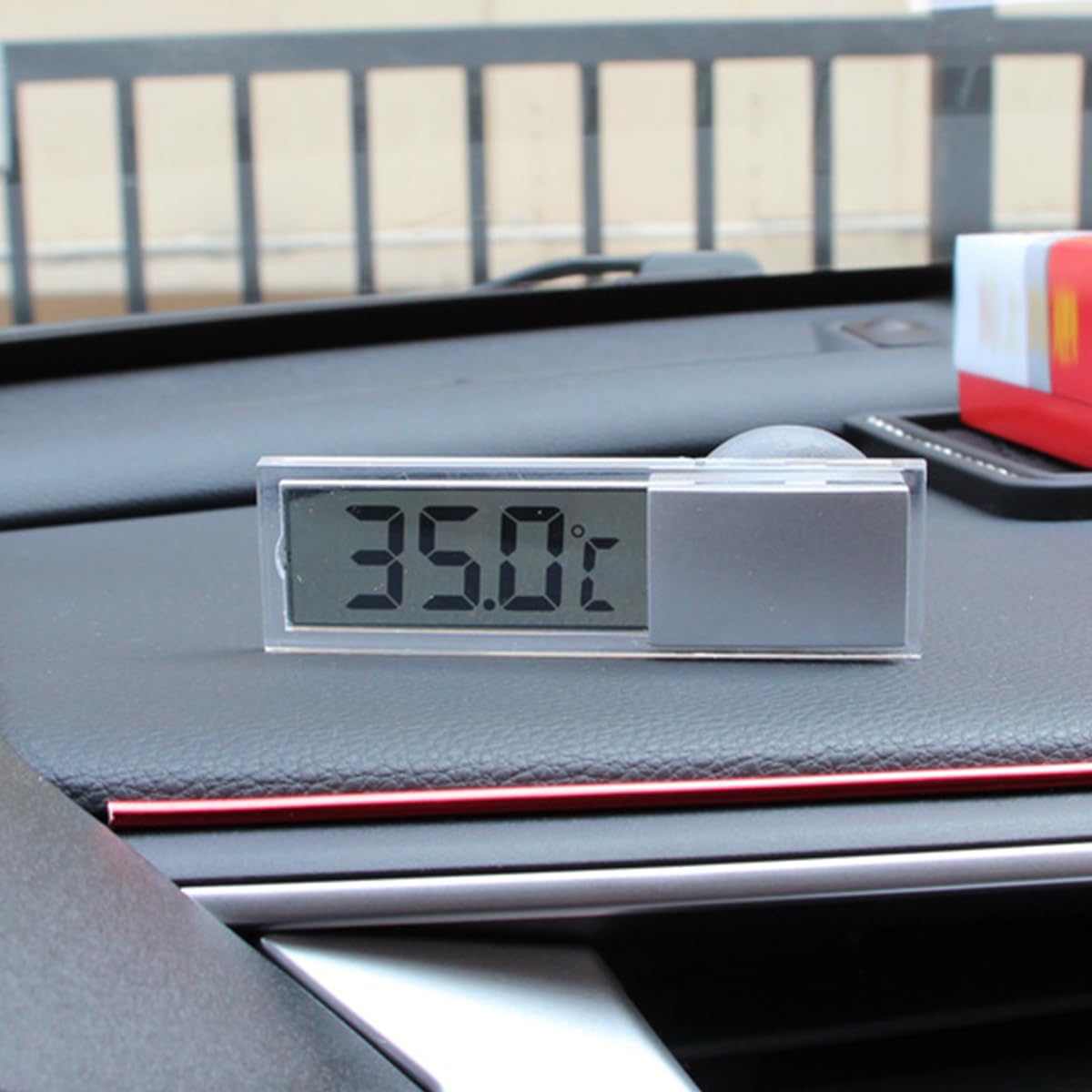 Termometro Digitale LCD Per Acquario E Auto - 2 Pezzi Con Adesivo, Range -10°C A 40°C - Foto 10