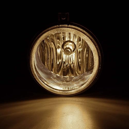 Miniatura 5 de VRracing Conjunto de luces antiniebla para parachoques, luces antiniebla de conducción, color humo, 2 unidades, compatibles con Dodge Charger