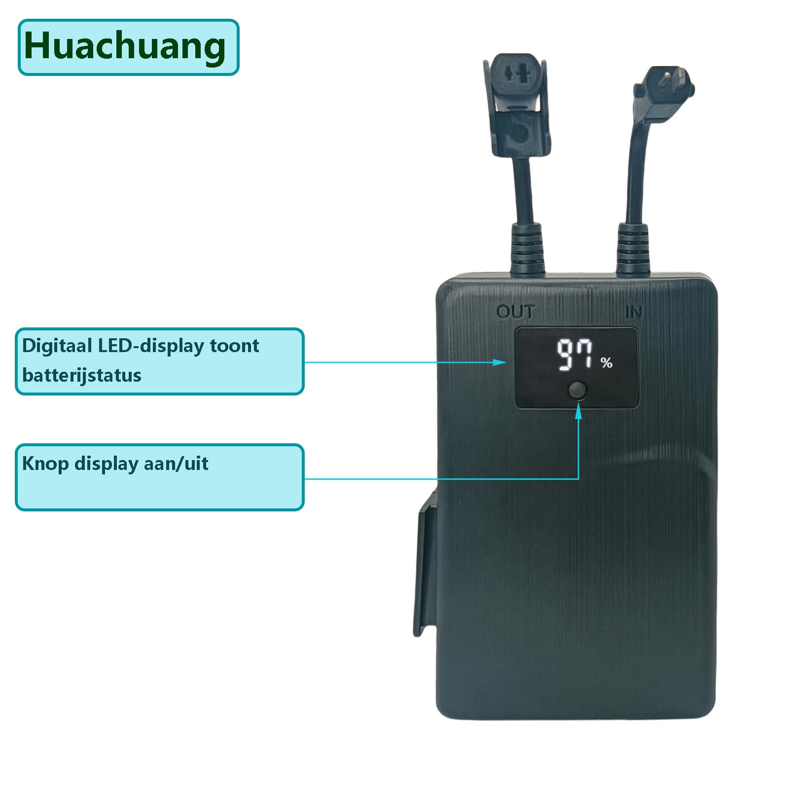 Okin Limoss Berkline Med Batterie 2500 mAh avec chargeur/adaptateur/batterie