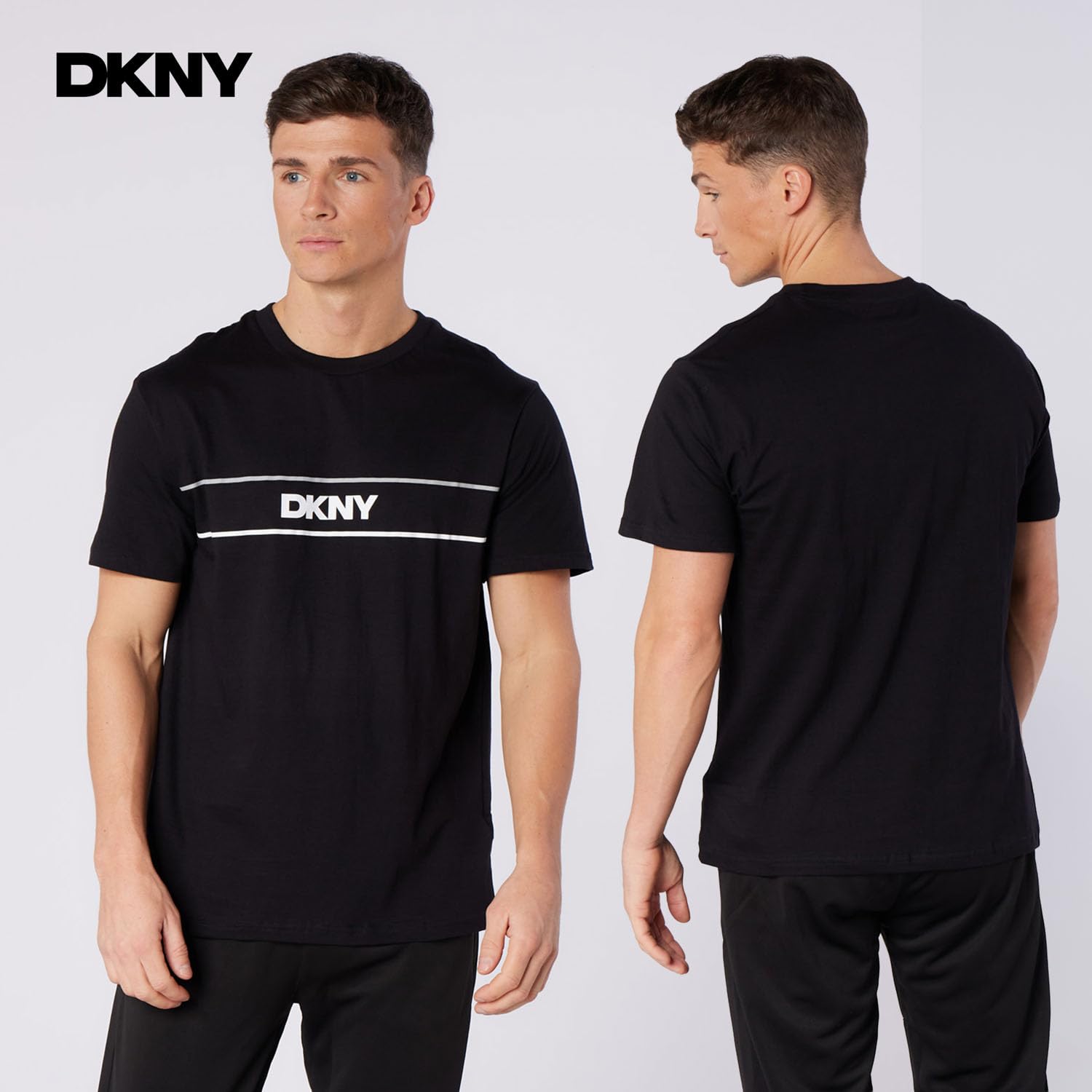 DKNY Cavaliers Camiseta Hombre (Pack de 1)
