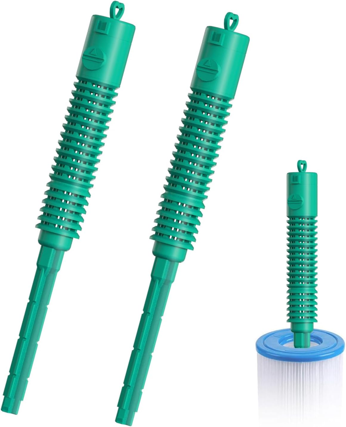 Mineral Dispenser Stick Replacement Compatible with Frog Filter Mate Mineral Cartridge Designed to Fit Most Hot Tub Filters (up to 600 gallons), 2 Pack