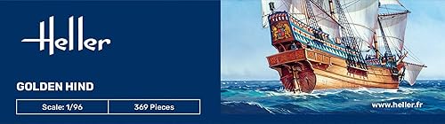 Miniatura 5 de Heller Kit de construcción modelo de barco Golden Hind