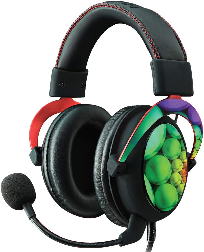 MightySkins Skin Compatible with Kingston HyperX Cloud II Gaming Headset - Hallucinate | Protective, Durable, and Unique Vinyl Decal wrap Cover | Easy to Apply, Remove | Made in The USA