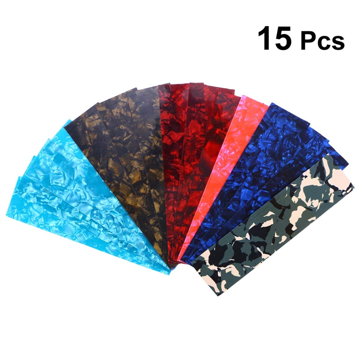 ibasenice 3 Sätze Von Musikern Empfohlene Gitarren-pick-streifen Gitarren-picks Punch Sheets Dicken 15 Stück * 3