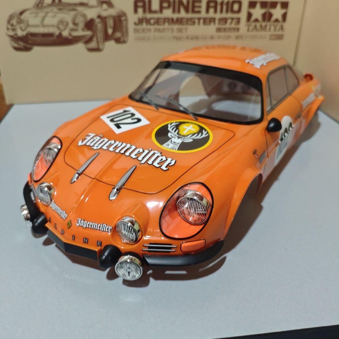 Amazon.co.jp: タミヤ アルピーヌ A110 イェーガーマイスター ボディ