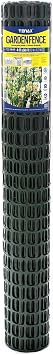 TENAX Garden Fence - Green Plastic Mesh, Durable Outdoor Fencing - 4 x 50 Ft - Mesh