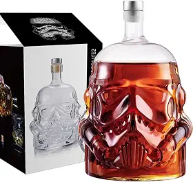 Decantador de uísque, garrafa personalizada, decantadores sem chumbo para bourbon, uísque escocês, conhaque, tequila, presentes de Natal para homens