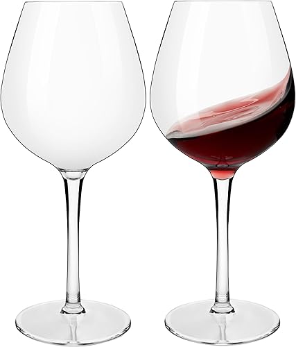 Juego de 2 copas de vino de plástico Tritán irrompibles color burdeos, copas de vino tinto transparentes inastillables, regalo para fiestas, bodas,