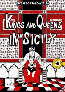 Paperback Kings and queens in Sicily [Italian] Book