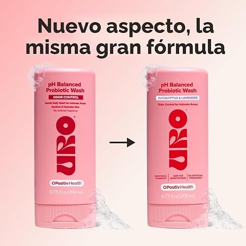 Miniatura 4 de O Positiv URO Lavado con pH Equilibrado y Probiótico – Control de Olores, Equilibrio de pH, Soporte para Sequedad e Irritación en Áreas Íntimas