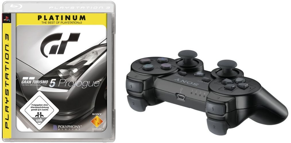 Gran Turismo 5 Prologue + Wireless Dualshock Controller