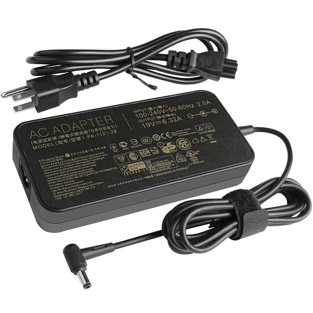 Boyuan HU 120W AC Adapter Charger Replacement for Asus BX510UW F550VX F550VX-DM102D F550VX-DM103D, BX510U BX510UW TUF FX504G FX504GE FX504GM,TUF FX504GE FX504GM