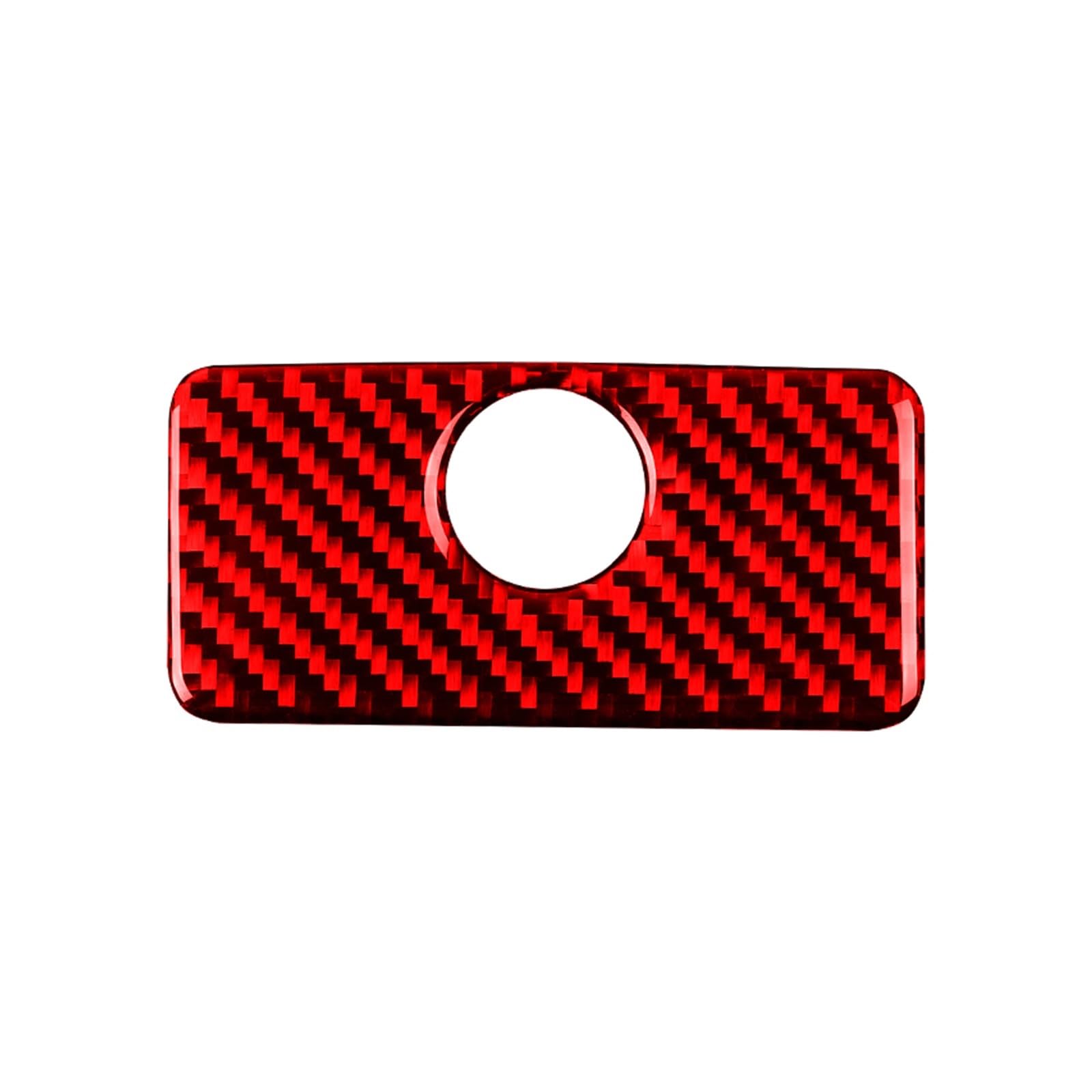 Car Trim Interior for Chevrolet for Camaro 2017-2022 Accessories Car Co-Pilot Storage Box Switch Decorative Sticker Trim Cover Interior Mouldings(Red)