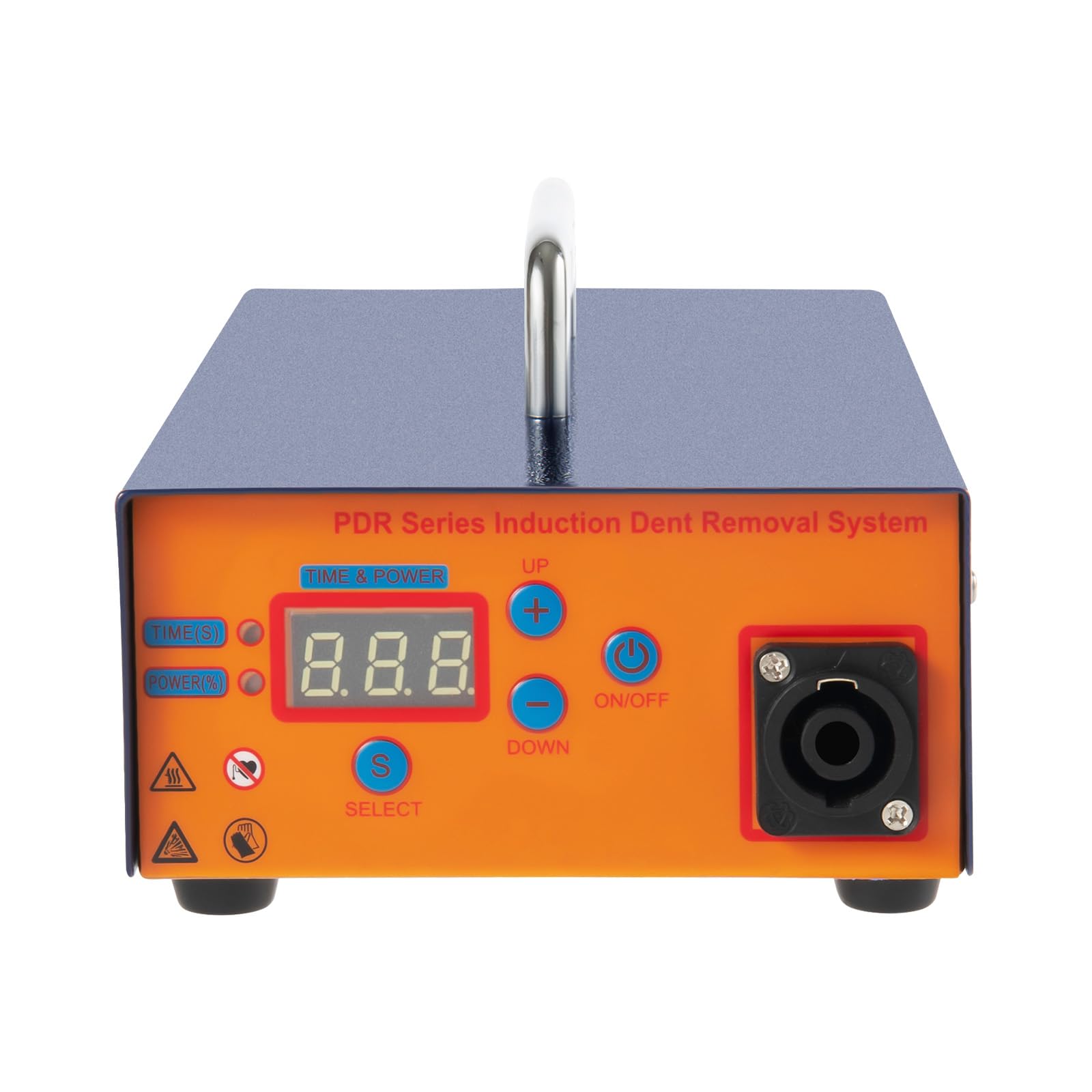 Genérico Calentador por inducción electromagnética, Herramienta para Reparar abolladuras sin Pintura, máquina para Reparar abolladuras de automóviles con Pantalla Digital, Kit de reparación de automó