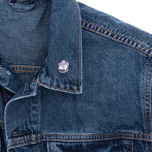 Image of Desert Cactus Georgetown University Lapel Pin GTWN Hoyas Made of Metal for Formal Wear, Bag and Hat Jewelry, and Tie Tack (Pin B)