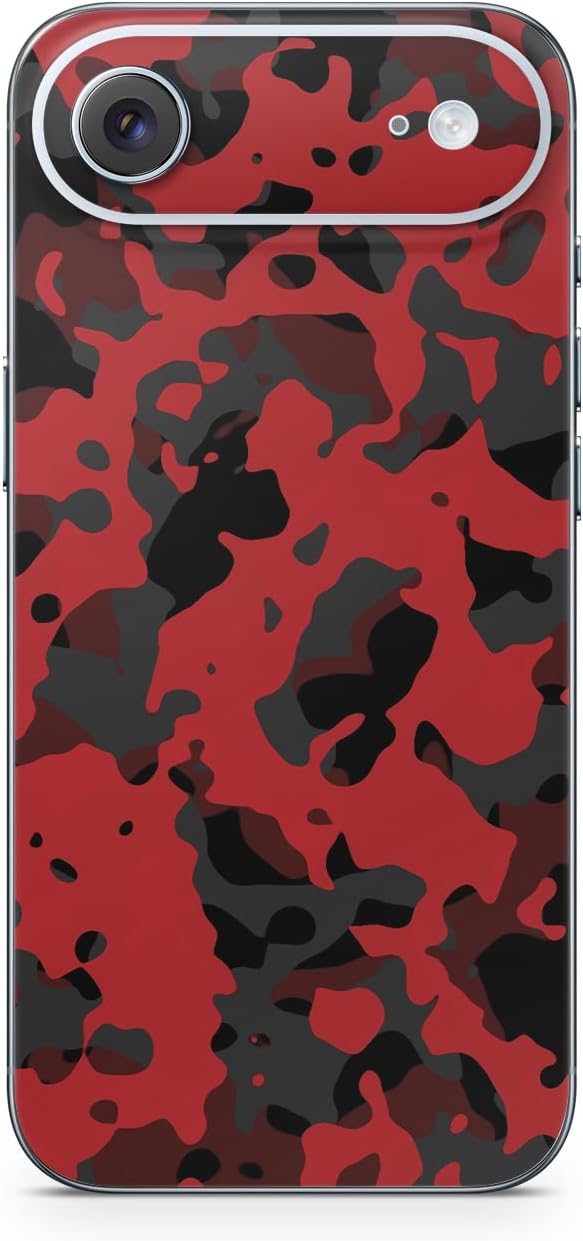 Carbon Fiber Phone Skin Compatible with Apple iPhone Air - American Camo - Premium 3M Vinyl Protective Wrap Decal Cover - Easy to Apply | Crafted in The USA by MightySkins