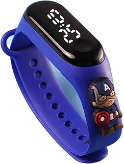 ELEGANT LED WATCH - Make every occasion memorable with this stylish LED digital watch that displays cheerful 3D cartoon designs, waterproof function and adjustable silicone straps for kids.