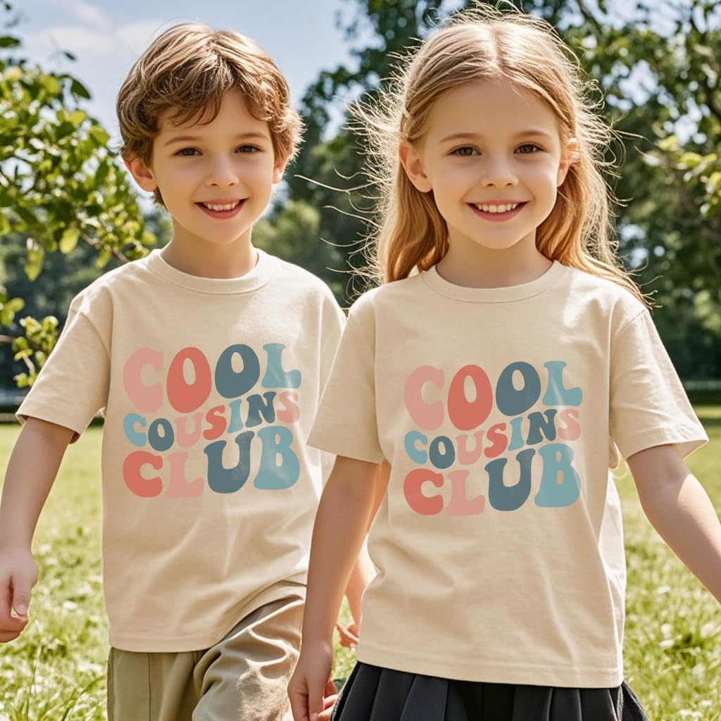 Cousin Crew Shirt for Toddler Boys Girls Cousin Matching Outfits T-Shirt Summer Beach Vacation Tees 2-7Years 4# Cousin Crew 5T image 3 of 7 B0DYJQ22QM