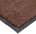 NoTrax T37 Fiber Atlantic Olefin Entrance Carpet Mat, for Wet and Dry Areas, 2' Width x 3' Length x 3/8" Thickness, Dark Toast