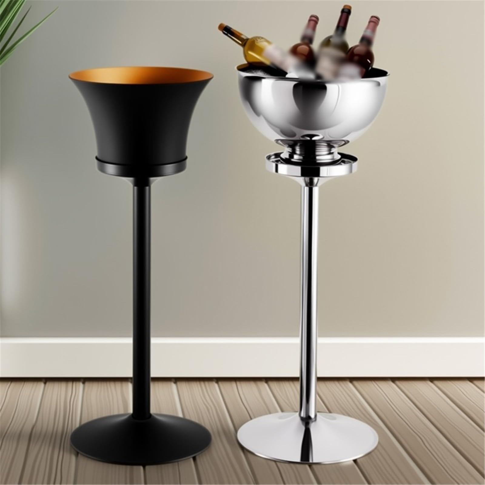 Cubos de Hielo Cubitera de Suelo for Bar cócteles(Negro)
