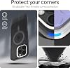 Spigen Ciel by CYRILL Apple iPhone 16 Pro Max ile Uyumlu MagSafe Kılıf UltraSheer Mag Sararmaya Dayanıklı Hava Kanalı Teknolojisi™ Askeri Sınıf Koruma Space Gray Mat Kapak - ACS08244