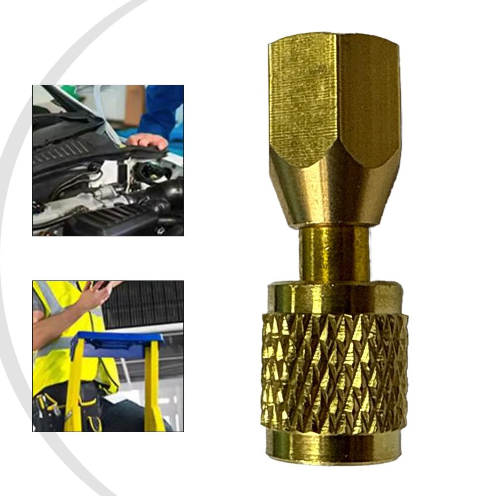 Manometro per aria condizionata 1/8 NPT a 1/4 SAE FF1418 Adattatore connettore di conversione per sistema di refrigerazione HVAC