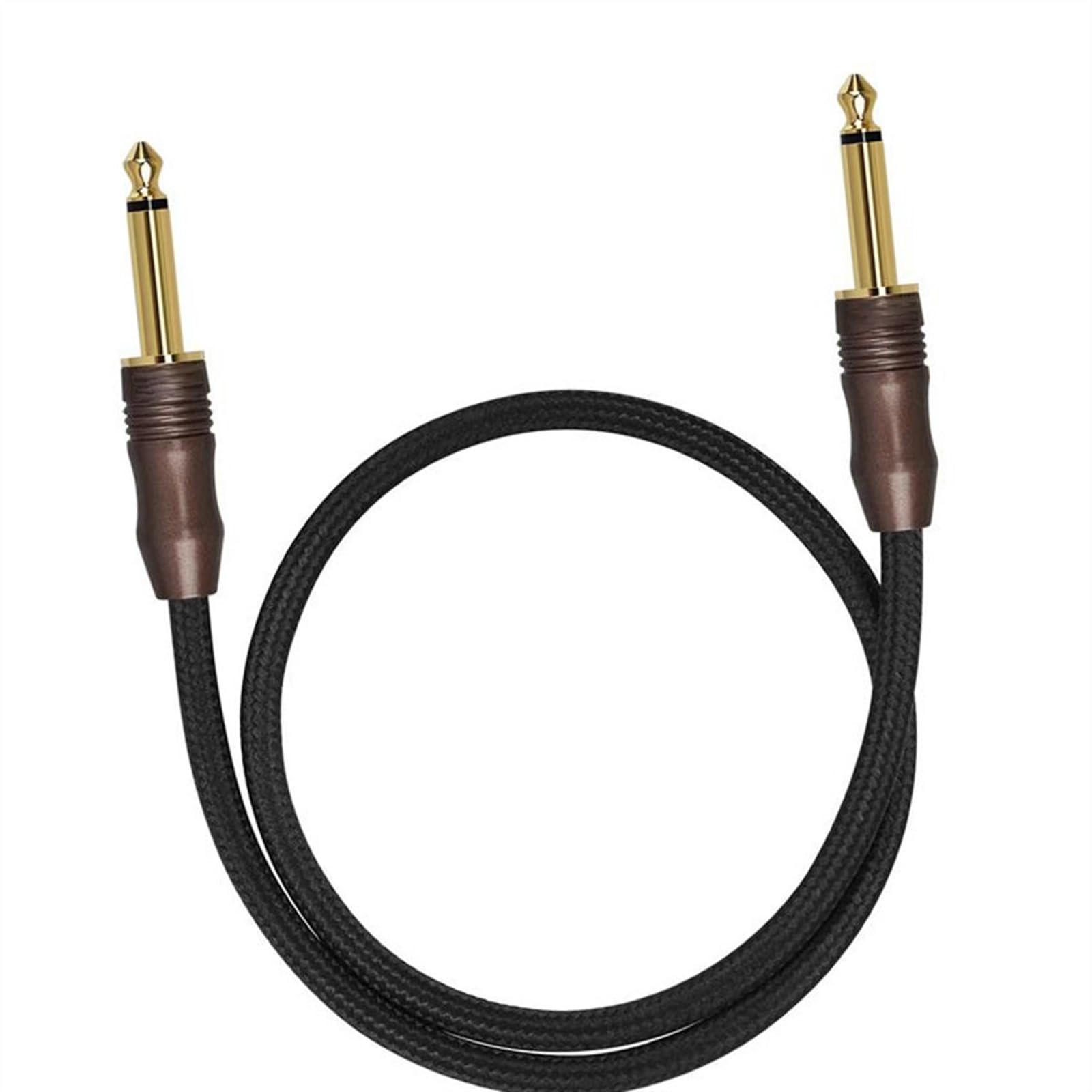 Cavi per strumenti Cavo Da 6,35 Mm Cavo Per Chitarra Da 1/4 Di Pollice Cavo Maschio-maschio Da 6,3 Mm Cavo Per Chitarra Elettrica Amplificatore Per Basso(10m)