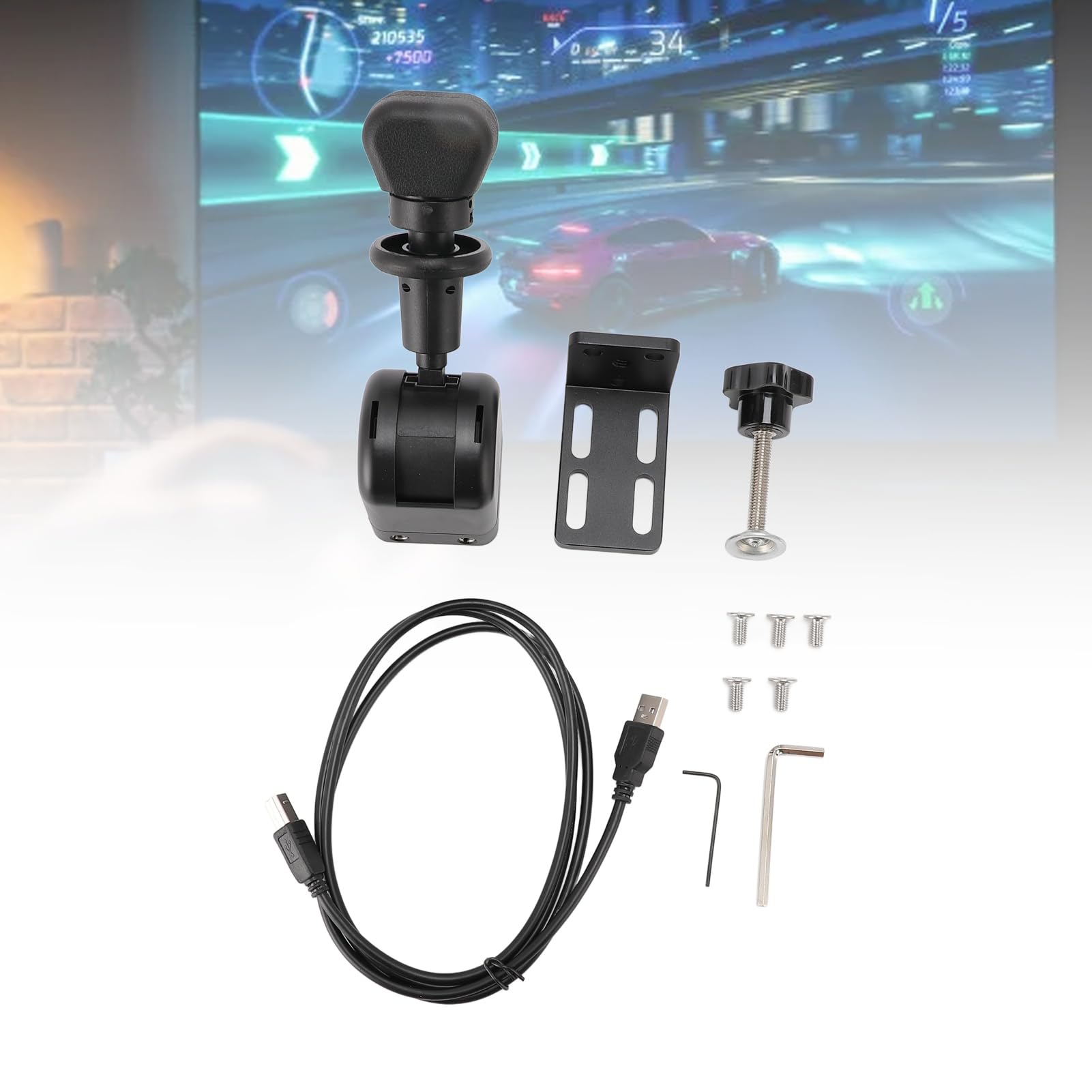 Hamulec Ręczny USB do Komputera, do ATS do Gier ETS2, do G27, G29, G920, G923, do T300 T300RS T GT, Hamulec Ręczny USB do Gier Wyścigowych PC