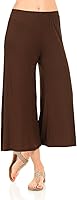 Vista 60 de Iconic Luxe – Falda-pantalón Jersey para cintura elástica para mujer Verde -Oliva