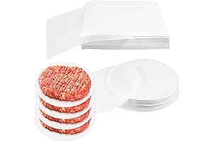 1000 Pcs Non-Stick Burger Patty Paper