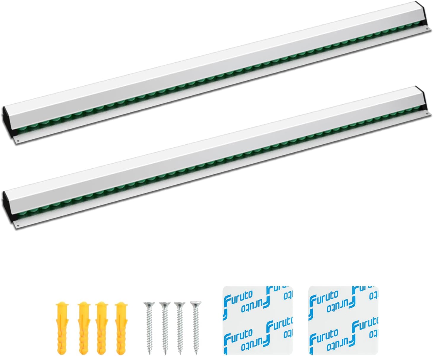 CjgyzTicket Holder for Restaurant, 36/48/60 inches, Restaurant Order Holder，and Easy to use, Suitable for Commercial Kitchens, cafes, Fast-Food(48 Inch, 2 Pcs) (48 Inch)